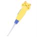 Earwax Catcher 4.25in Total Length ABS Plastic Baby Ear er for Ear Care(Yellow Kitten)