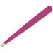 Effective Eyebrow Slanted Tweezer Covered with Colour Silicon (Pink) - Buy Online on GoSupps.com