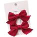 2pcs Cute Bow Hair Clips for Teens & Adults | Non-slip Alligator Barrettes for School & Fashion | Hair Accessories - Buy Online on GoSupps.com