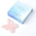 Butterfly Shape Pink Massage Tools - Rose Quartz Jade Roller & Gua Sha Board for Facial Lifting and Relaxation - Buy Online on GoSupps.com