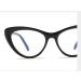 PARWANA Anti Eye Strain Cat-Eye Computer Readers | Oversized Blue Light Blocking Glasses +250 Brown - HD Eyewear for Comfortable Viewing - Buy Online on GoSupps.com
