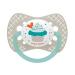 Canpol babies pacifier soothing silicone 6-18m symmetrical CUPCAKE grey