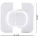 Fridge Lock 3 Pcs Multi-Function Baby Safety Plastic Protection Anti Pinch Hand Locking Children Kids Straps Safety Drawer Cupboard Cabinet Locks Buckle 6.5 X 5.5cm Refrigerator Parts & Accessories - Buy Online on GoSupps.com
