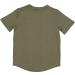 Nui Organics Merino Wool & Tencel Kids T-Shirt, Base Layer, Ultra Soft Natural Fabric, Year-Round Comfort, Breathable. Lichen 8 Years