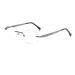 Riccie ultra-light borderless titanium reading glasses men with anti-blue light HD Aspherical resin glass magnifying glass +1.0 to +3.0.02 +2.0 +2.0 02
