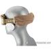 Lancer Tactical AERO 3mm Dual Pane Safety Goggles ANSI Z87.1 Rated - Tan/Clear - Buy Online on GoSupps.com