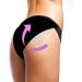 instant lifts Skinnies 5 Pair Bottom Lifts - PATENTED MADE IN USA- Clear Adhesive Strips Instantly Lift Bottom for a Round Firm Look.