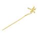 HangErFeng Silver Hairpin Han fu Accessories Hair Stick 602 Gold OneSize