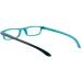 I NEED YOU Reading Glasses - Zipper Selection SPH 1.00 in Green-Turquoise - Stylish & Comfortable Eyewear - Shop Internationally! - Buy Online on GoSupps.com