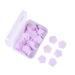 Cute Animal Instant Soap Flower Tablets Travel Hand Soap Sheets 100 Pieces Portable with Case (100 Purple) 2-Pack 100 Purple