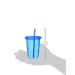 Nuby 4-Pack Stackable Wash or Toss Straw Cups - Multi, One Size - Buy Online on GoSupps.com