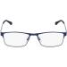 Buy Silac Blue Metal 7306 Men's Rectangular Reading Glasses - Lightweight Durable Matt Frame +1.00 - Comfortable Vision Solution - Buy Online on GoSupps.com