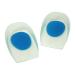 Silicone Gel Heel Cup Insole Plantar Heel Support Pad Best for Plantar Fasciitis and Heel Pain (Small)