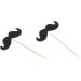 Luzhengyang 20pcs Mustache Stick Cupcake Birthday Wedding Cake Topper - Buy Online on GoSupps.com