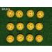 JanssenGlobal 50 Pack Yellow Golf Training Balls - Hollow Limited Flight Practice Balls - Buy Online on GoSupps.com