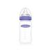 Lansinoh Baby Bottle with Naturalwave Teat - Anti-Colic BPA & BPS Free Medium Flow Silicone 240ml Purple 1 Pack - Ideal for International Shipping - Buy Online on GoSupps.com