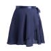 Daydance Black Girls Women Ballet Wrap Skirts Sheer Chiffon Dance Over Scarf for Leotards Navy 8-12 Years