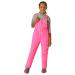 Eddie Bauer Kids' Snow Bib - Insulated Waterproof Snow Ski Pant Overalls For Boys And Girls (3-20) Pop Pink 7-8