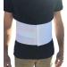Anti-Roll Hospital Grade Abdominal Binder w/Stays/Surgical Binder/Hernia Support/Abdominal Hernia Reduction Device (8" High 62"-74" Around Waist) 8" High 62"-74" (Around Waist)