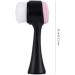 Face Scrubber Manual Face Brush Silicone Face Scrubber 2 in 1 Face Cleansing Brush for Deep Cleaning Exfoliating - Buy Online on GoSupps.com