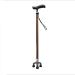 SilteD SilteD Lightweight Walking Stick - Elderly Three-Corner Anti-Skid Cane with Aluminium Camping Hiking Pole ABS Handle Crutches