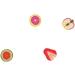 Nail art piece1box Creative Nail Art Decoration Cute Finger Nail Fresh Fruit Multi Usage Polymer Clay Fruit Rods Sticks (12 Pattern) - Buy Online on GoSupps.com