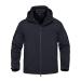 TACHAVEK Men's Tactical Soft Shell Jacket Waterproof Winter Snow Ski Jacket Military Fleece Hooded Black XX-Large