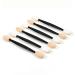 Buy 40 Disposable Natural Eyeshadow Brushes - Dual-Sided Sponge Makeup Applicators for Flawless Application | Fast International Shipping - Buy Online on GoSupps.com