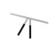 FRCOLOR 2pcs Embroidery Eyebrow Ruler Make up Kit Eyebrow Stencil Guide Measuring Ruler Household Set