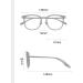 Zhuyiqz Oversized Trendy Reading Glasses - HD Computer Reader Anti-Blue Light Flat Light Clear View (Color: C3 Size: +100) - Buy Online on GoSupps.com