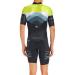 Giordana Men's FR-C Pro Tri Short Sleeve Cycling Doppio Suit - Lime Punch/Black XL - Buy Online on GoSupps.com