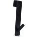 SOESFOUFU 2pcs Bathroom Door Hook Over The Door Coat Rack Holder Black Hangers Towel Hanger Stainless Steel 17.80X4.00X3.00CM Black - Buy Online on GoSupps.com