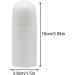 DASNTERED Roll On Bottle Portable 4pcs 50ml Empty Refillable Lip Balms Essential Oil Roll On Bottle Leak-Proof DIY Deodorant Containers For Sunscreen Moisturizer etc - Buy Online on GoSupps.com