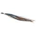 20 XXL Long 11-13 inch Real Feather Hair Extensions with Rings & Loop - Mixed Naturals - Buy Online on GoSupps.com