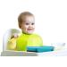 Qshare Toddler Plates - BPA-Free, Portable & Strong Suction | Dishwasher & Microwave Safe Silicone Placemat - 1CarBlue - Buy Online on GoSupps.com