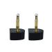 6 Pairs Black Non-Slip U-Shape Heel Tips - Size 8/9/10 mm - High Heel Repair Caps for Women's Shoes - Buy Online on GoSupps.com