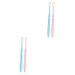 Gatuida 4 pieces toothbrush for adults Little Head Super soft hair ultra -fine toothbrush with ten thousand hair delivery toothbrush maternity care toothbrush