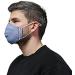 Maisonp Unisex Adult Face Mask - Set of 2 Blue | UNS Cat.1 Filtration Over 90% - International Shipping Available - Buy Online on GoSupps.com