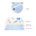Wrap Pad 4-Pack | Yworld Cotton Bamboo Fiber Waterproof & Breathable Reusable Diaper Liners - 20x28in Light Color Series - Buy Online on GoSupps.com