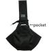 Dog Sling Pet Carrier Hand Free Dog Papoose Shoulder Carry Bag for Small Dog Puppy Animals Up to 6kg/13lbs Plaids Inside Wide Shoulder Strap Front Pocket Soft Pet Handbag for Outdoor Walking Shopping Black - Buy Online on GoSupps.com