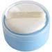 3.5'' Powder Puff Kit Container Dispenser Case | Portable Makeup Cosmetic Jar | Blue - Home & Travel - Buy Online on GoSupps.com