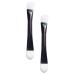 Minkissy skin care tool facial tools 2PCs 2-k Face with synthetic hair face silicone brush facial brushes skin care tools