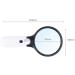 Handheld Magnifying Glass Magnifying Glass With Light 30X Handheld Large Magnifying Glass LED Illuminated Lighted Magnifier For Seniors Reading Soldering Inspection Coins Jewelry Exploring Read 90mm - Buy Online on GoSupps.com