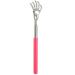 Trixes pink back scratches - extendable telescopic handle - skeletal hand made of stainless steel - back massage device - body massage device head scratch - cool gadget - funny (pink)