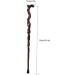 Wooden Walking Stick Solid Cane Natural Hardwood Walking Cane Rosewood Crutches Hand Carved Older Walking Stick - Buy Online on GoSupps.com