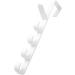 Hemoton 4 pcs Coat Over Hanger Holders Door Plastic Multifunctional Hanging Towel Portable White Hooks Hat 2pcsx2pcs Whitex2pcs - Buy Online on GoSupps.com