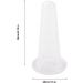Shop 4-Part Transparent Silicone Massage Cup Set | Facial & Body Massage | Safe & Effective Skin Care - Buy Online on GoSupps.com