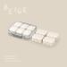Buy WOWHOUSE Weekly Pill Organizer Set - 10 Small Pill Boxes for Easy Daily Medication Management - Free Combination Use - Beige - International Shipping Available - Buy Online on GoSupps.com