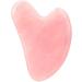 Labdip Rose Quartz Gua Sha Board - Textured Pink Stone for Body & Eye Massage | Acupuncture & Relaxation | International Shipping Available - Buy Online on GoSupps.com