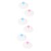 Beaupretty 6 Stk Shampoo brush hair washers made of silicone head massage for hair growth cleaning brush hairbrush children's shampoo hand massage agent massage brush for the scalp handy accessories